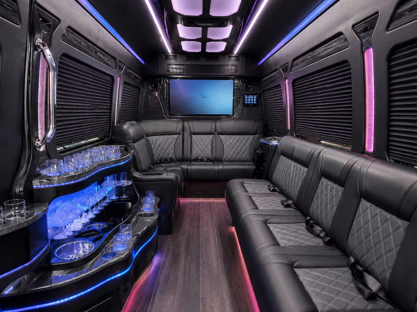 angel stadium and dodger stadium group transportation from downey