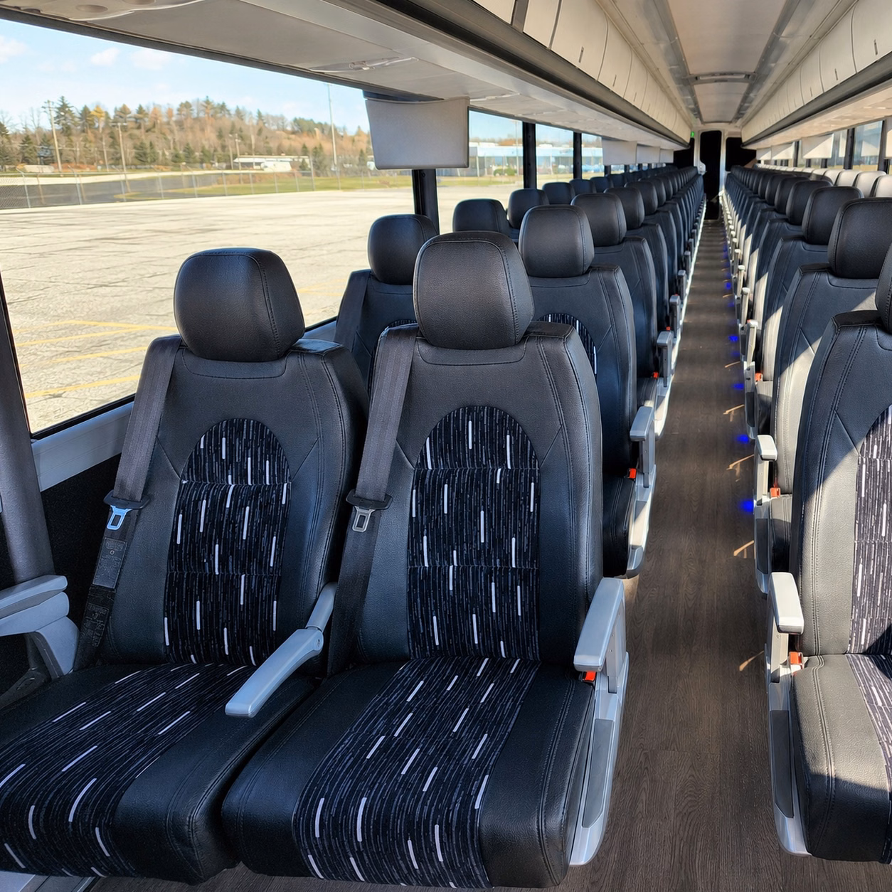 bus type changes what you pay for a charter bus in downey california