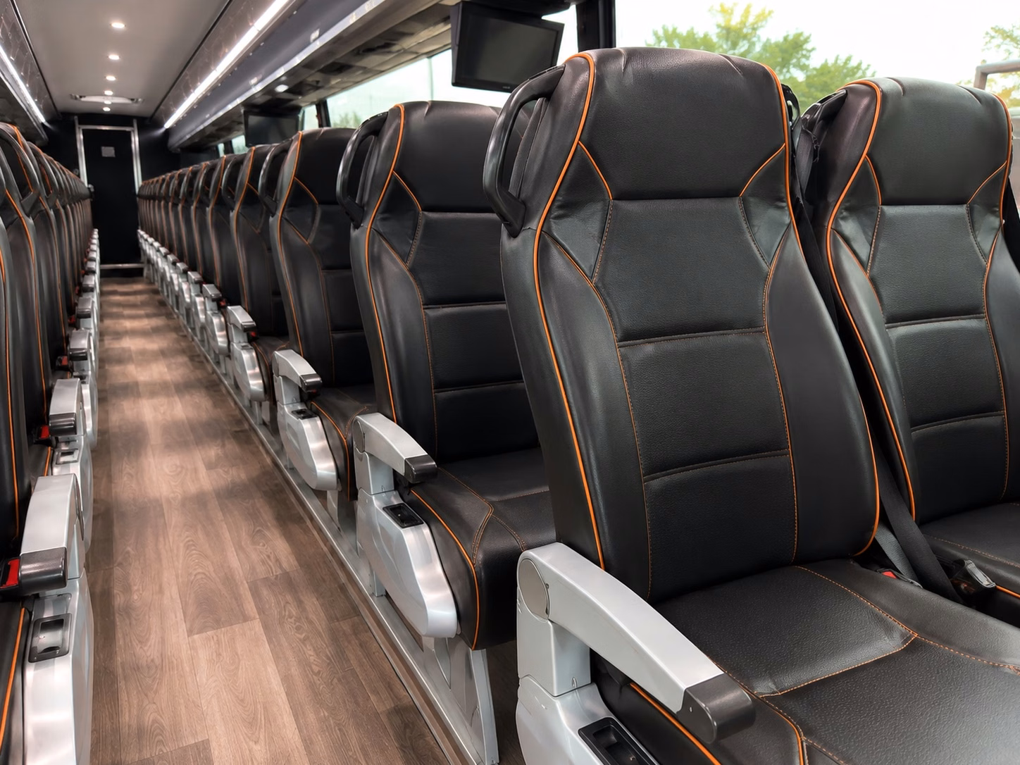 charter buses for large downey prom groups that need space and comfort