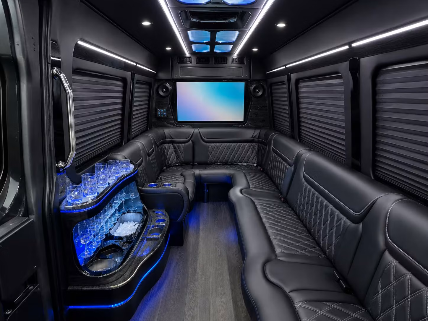 downey concert prom private event bus rentals