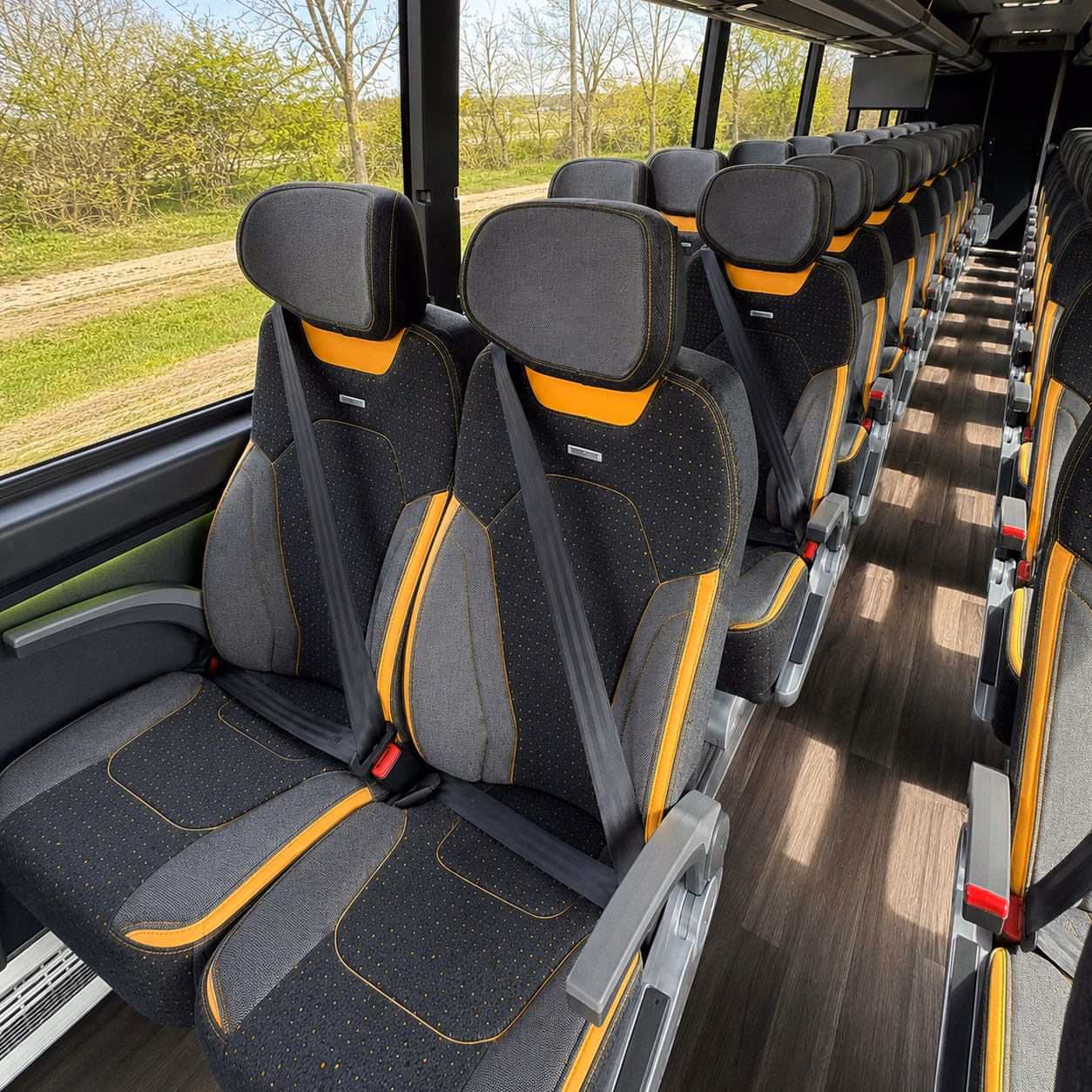 downey long distance charter bus rentals