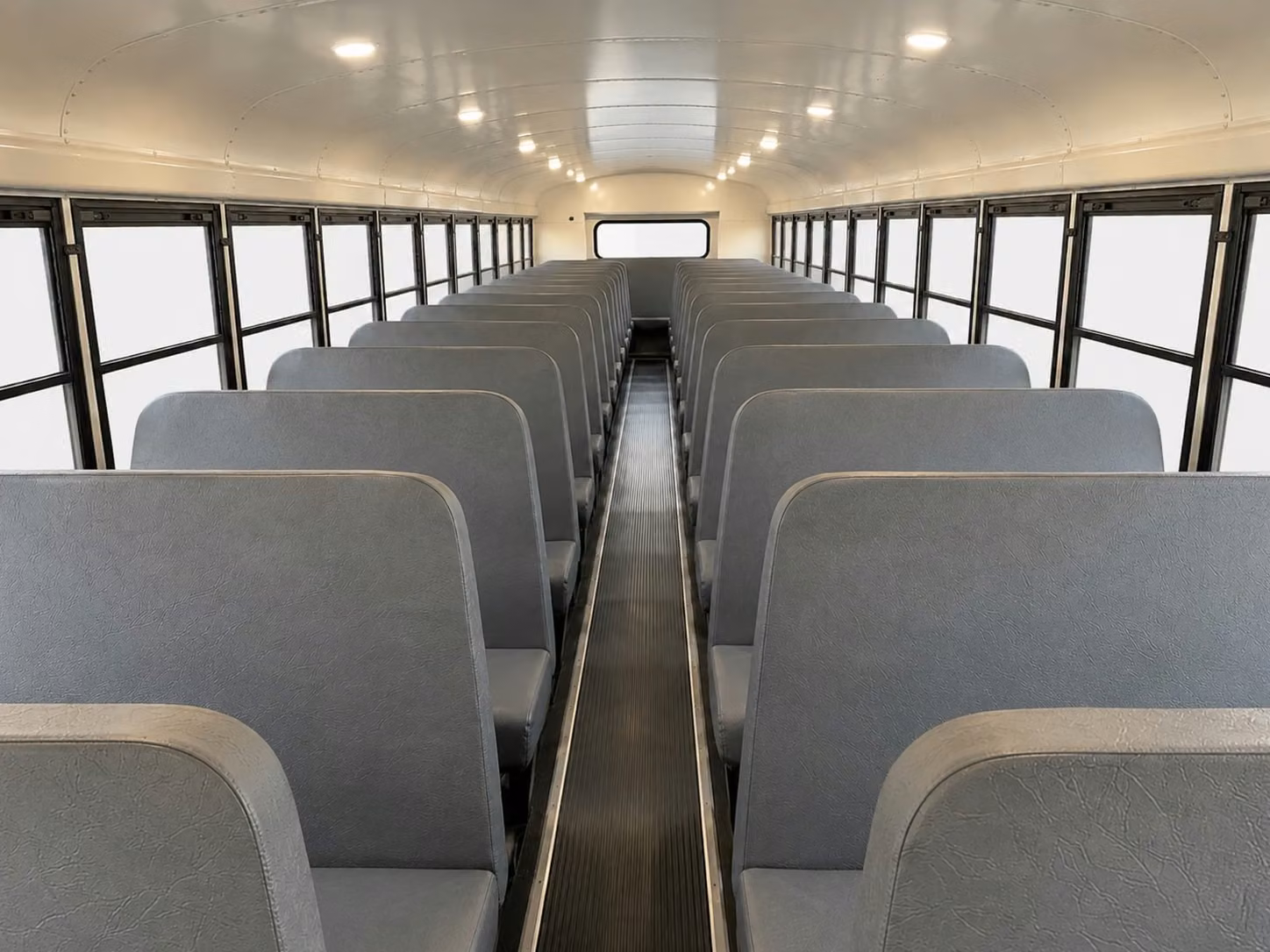 school bus interior