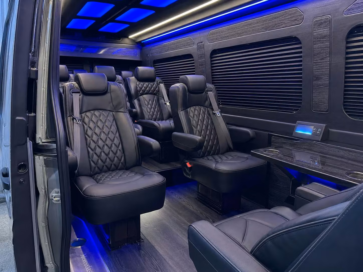 sprinter van transportation for groups and events across downey